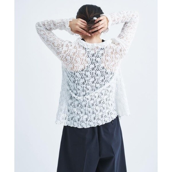 コードエー（CODE A）/【Re】fluffy lace blouseの通販はau PAY