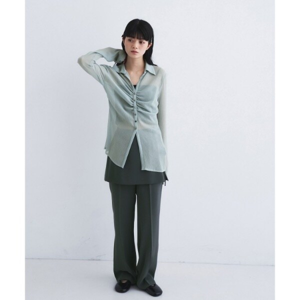 コードエー（CODE A）/thin gather shirts_10