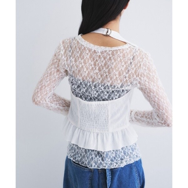 コードエー（CODE A）/halter neck bustier_3