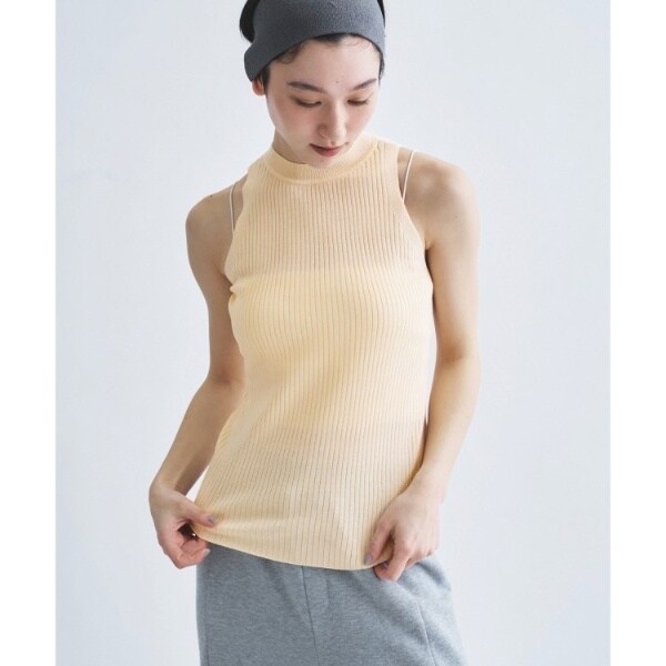 コードエー（CODE A）/rib highneck pullover_3