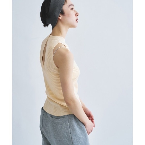 コードエー（CODE A）/rib highneck pullover_4