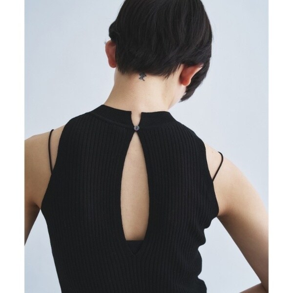 コードエー（CODE A）/rib highneck pullover_9