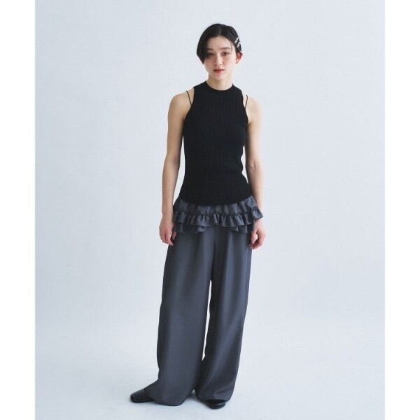 コードエー（CODE A）/rib highneck pullover_10