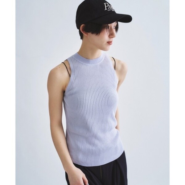 コードエー（CODE A）/rib highneck pullover_12