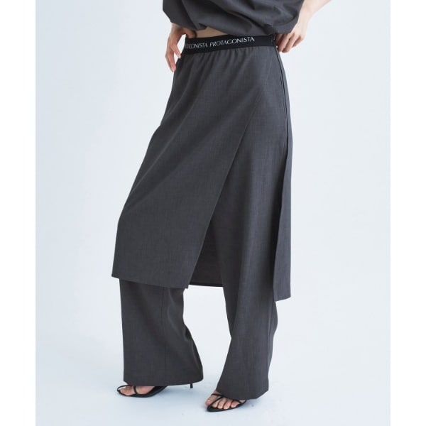 コードエー（CODE A）/PROTAGONISTA｜layered trousers