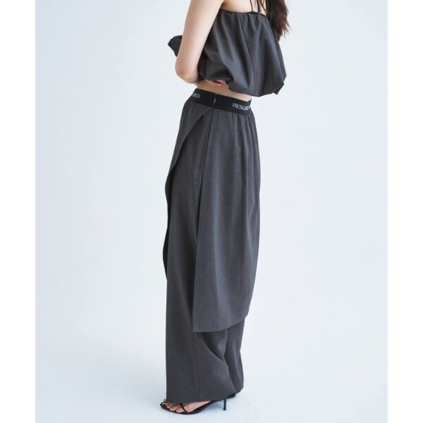 コードエー（CODE A）/PROTAGONISTA｜layered trousers_2