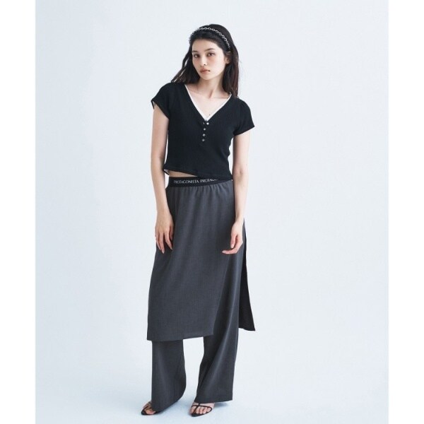 コードエー（CODE A）/PROTAGONISTA｜layered trousers_8