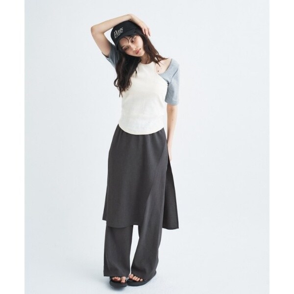 コードエー（CODE A）/PROTAGONISTA｜layered trousers_9
