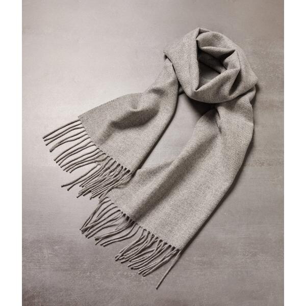 ニューヨーカー（NEWYORKER）/カシミヤ混 ワイドヘリンボーンマフラーの通販は