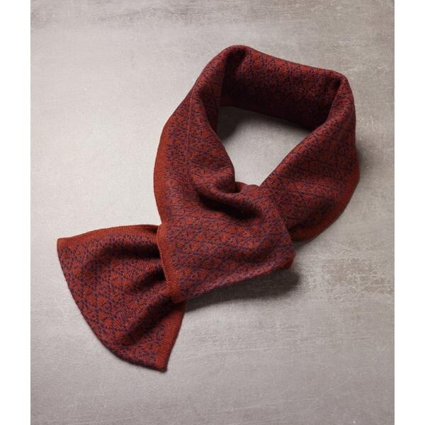 ニューヨーカー（NEWYORKER）/カシミヤ混 カレイドスコープ柄 ミニマフラーの通販は