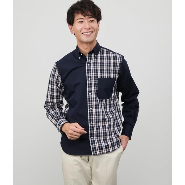 ニューヨーカー（NEWYORKER）/【吸水速乾】ニューヨーカータータン 長袖ショートボタンダウンシャツ