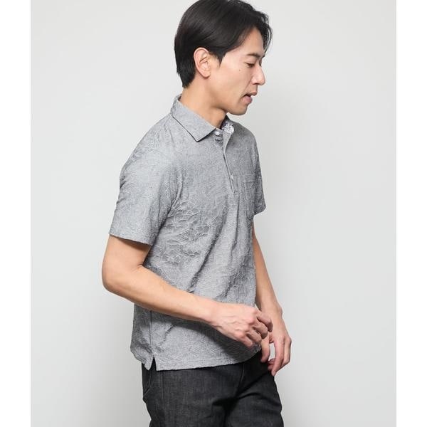 ニューヨーカー（NEWYORKER）/【吸水速乾】COOL COMFORT ジャカードカッタウェイポロシャツ