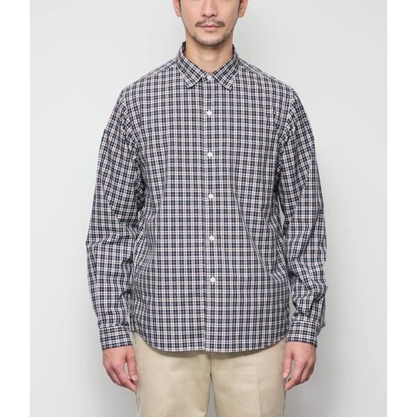 ニューヨーカー（NEWYORKER）/GIZA COTTON ニューヨーカータータン 長袖 オーバーサイズシャツ