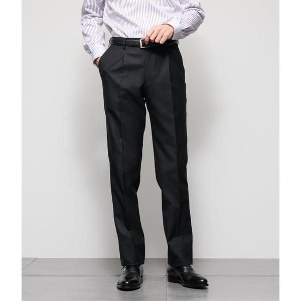 NEWYORKER ニューヨーカー パンツスーツ ストライプ ブラック XL ニューヨーカー（NEWYORKER）/HERITAGE CLOTH 無地 サキソニー