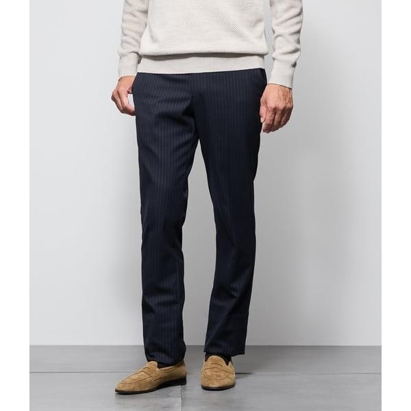 ニューヨーカー（NEWYORKER）/【ウォッシャブル・ストレッチ】チョークストライプ パンツ