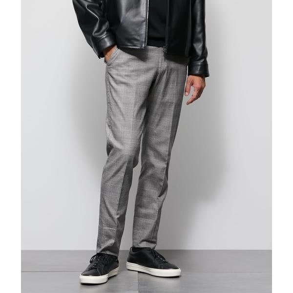 ニューヨーカー（NEWYORKER）/【ウォッシャブル】ソフトサーモチェックグラマシー パンツ