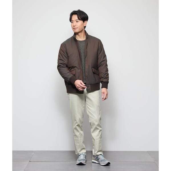 ニューヨーカー（NEWYORKER）/カシミヤ ケーブルクルーネック プル