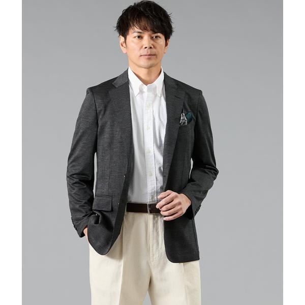 【NEW】ニューヨーカー（NEWYORKER）/【ウォッシャブル・ストレッチ】MOVING COMFORT グレンチェック ジャージー