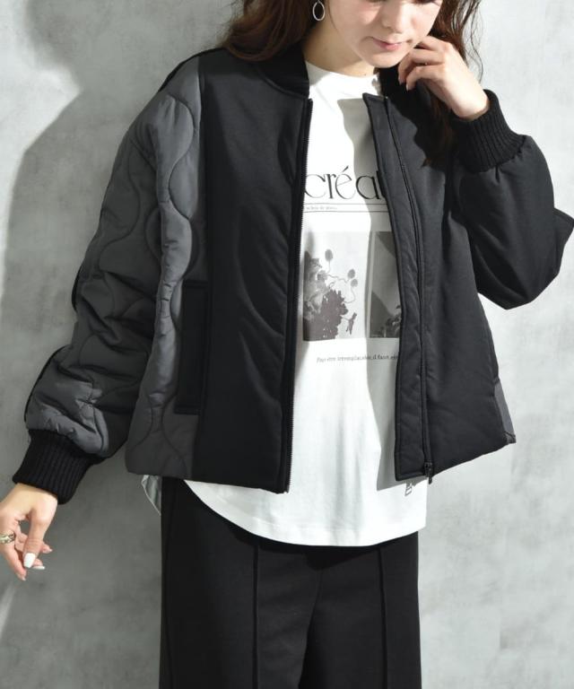 インタープラネット（INTERPLANET）/中綿ヨーク切替ミリタリージャケット