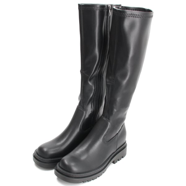 トミエコ（Tomieco）/ストレッチ素材　ロングブーツ　インヒール入りで歩きやすいの通販は