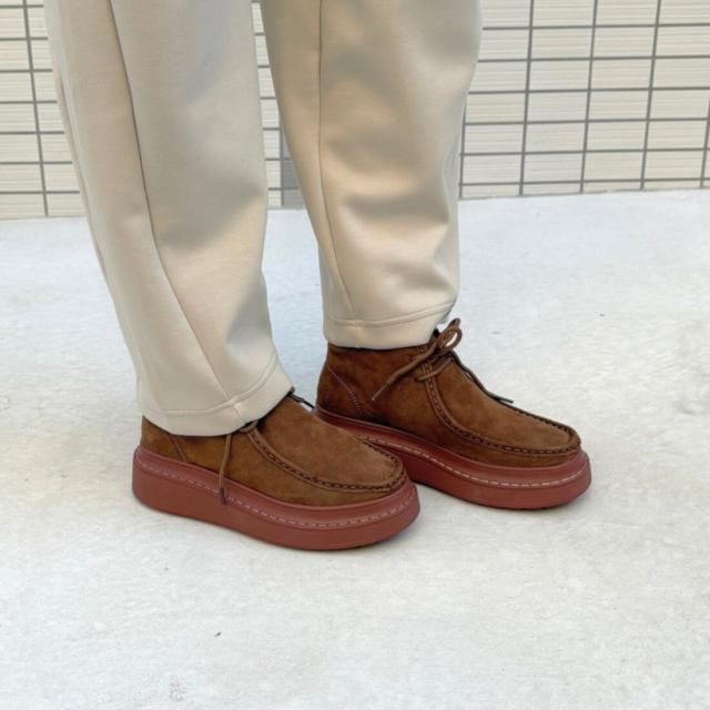 トミエコ（Tomieco）/本革　モカシンショートブーツ　デザインブーツ_11