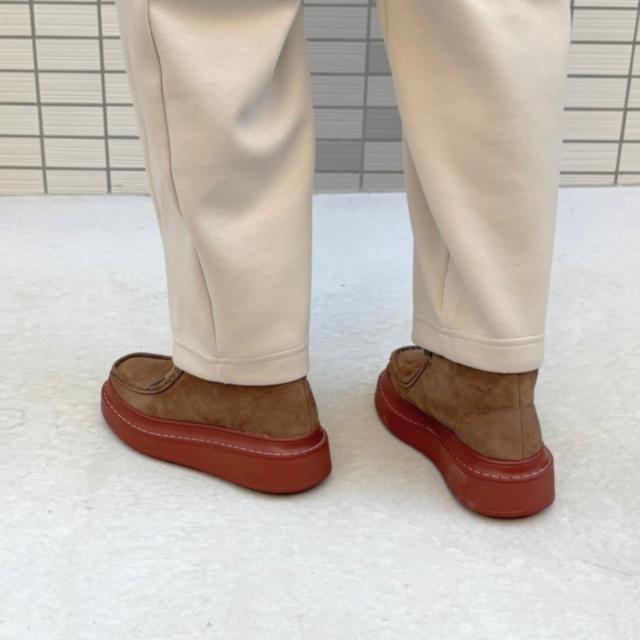 トミエコ（Tomieco）/本革　モカシンショートブーツ　デザインブーツ_6