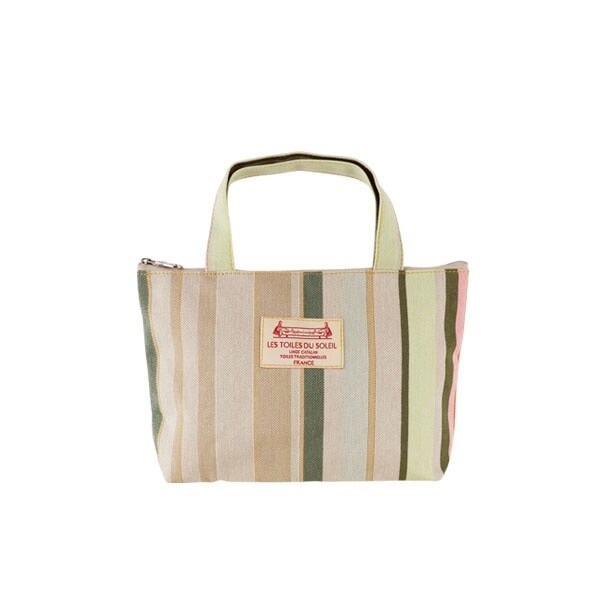 レ・トワール・デュ・ソレイユ（LES TOILES DU SOLEIL）/ZIP付きミニトート（レゾルグ エクリュ ベージュ）の通販は 5,390円