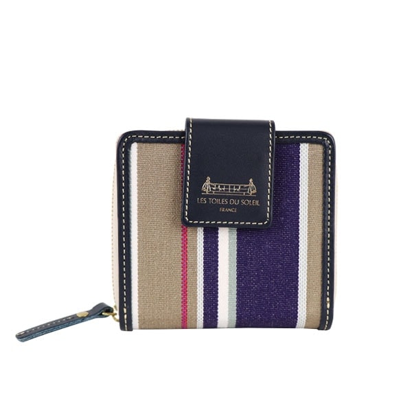 レ・トワール・デュ・ソレイユ（LES TOILES DU SOLEIL）/ミディアムウォレット（プチ ジュピター マリン トープ）