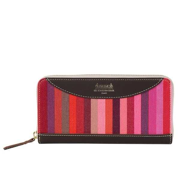 レ・トワール・デュ・ソレイユ（LES TOILES DU SOLEIL）/ロングウォレット（プチ ダニ ローズ）