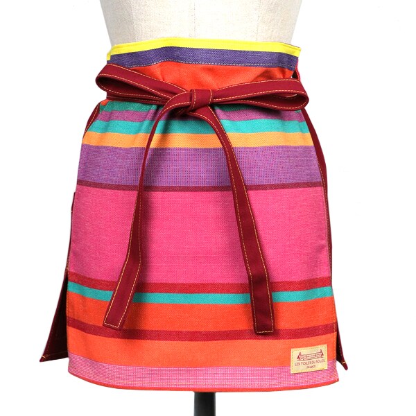 レ・トワール・デュ・ソレイユ（LES TOILES DU SOLEIL）/切り替えギャルソンエプロン（ボンボンプリューム カプチーヌ）