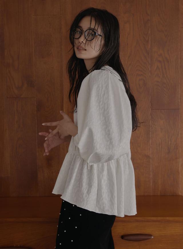 コエル（COEL）/レオパード柄ギャザーブラウスの通販はau PAY