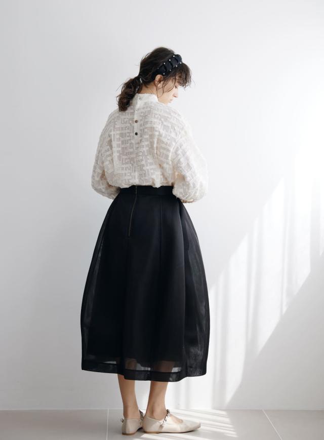 コエル（COEL）/シアーボリュームスカート