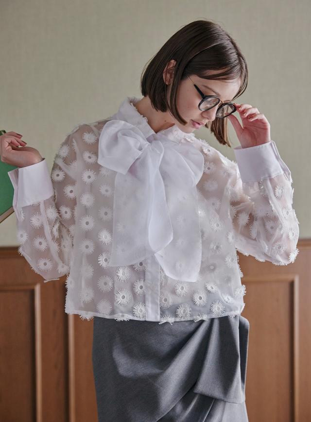 コエル（COEL）/モチーフシアーブラウス