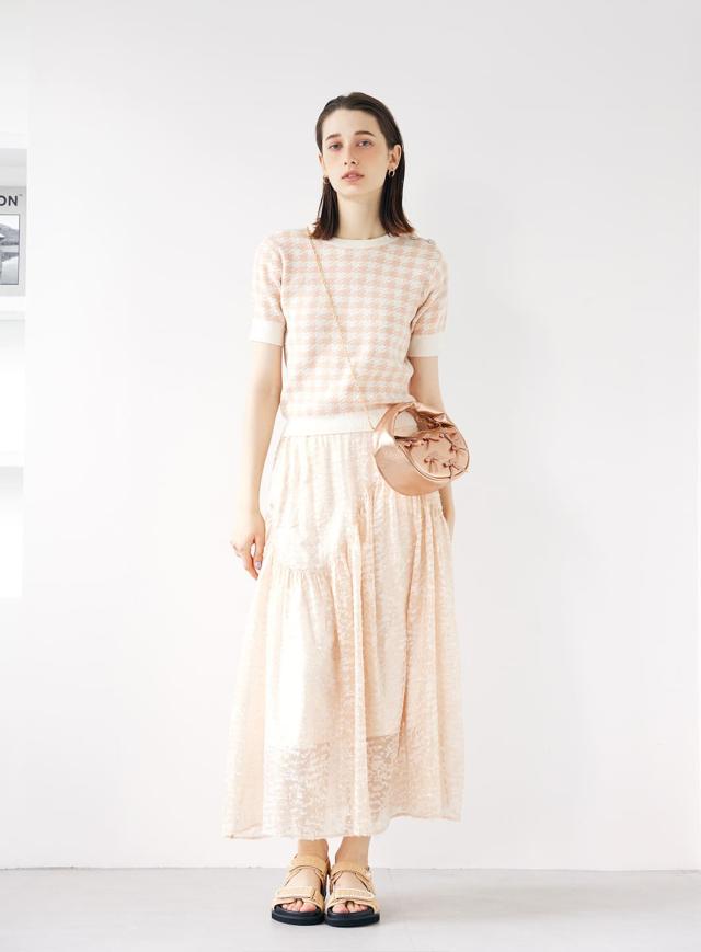 コエル（COEL）/アシンメトリーギャザースカート