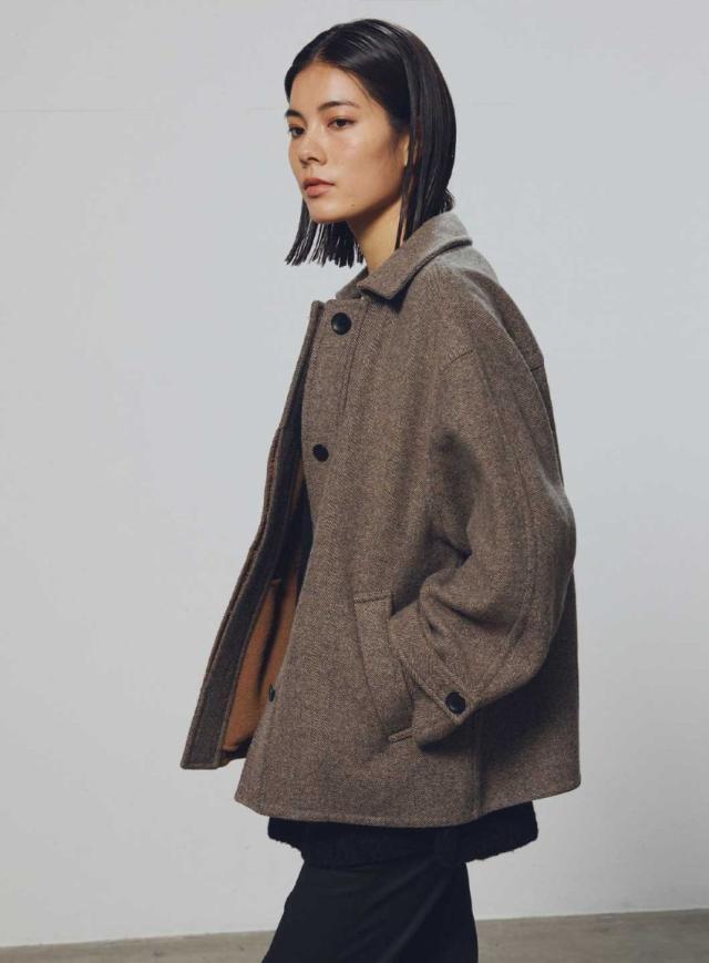 BLAMINK ブラミンク コート ブラック 黒 サイズ:36(S) | 23秋冬 ウール