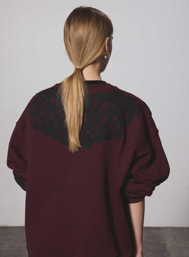 コエル（COEL）/フラワー刺繍スウェット