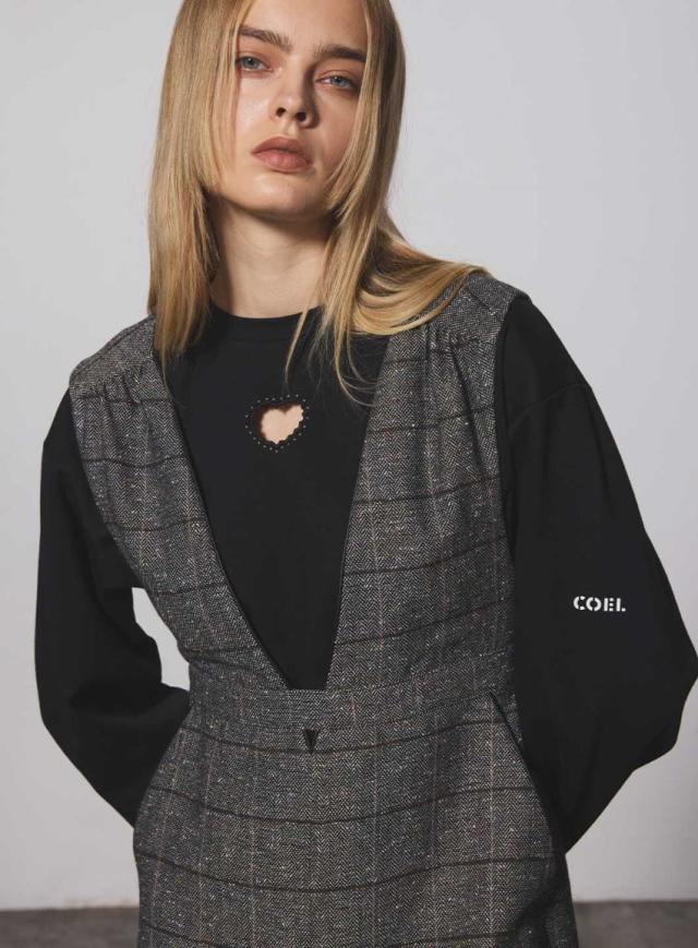 コエル（COEL）/ハートカットボンディングロンT