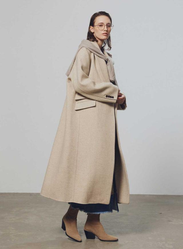 【4/3まで】COEL コエル コート ジャケット コエル（COEL）/ネップリバーオーバーコート 【公式通販】