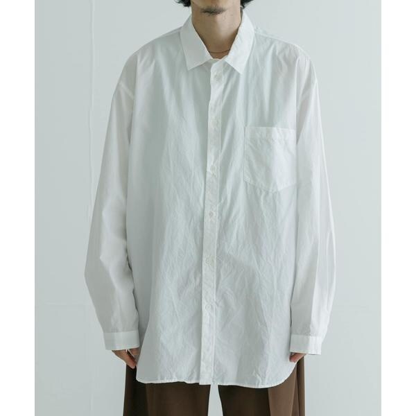 アーバンリサーチ（URBAN RESEARCH）/ATON　SUVIN BROAD WASHED SHIRTS_3