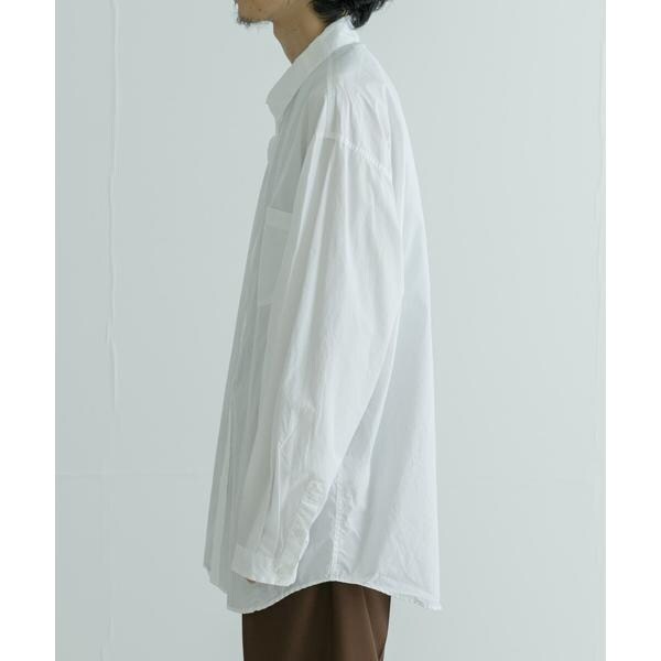 アーバンリサーチ（URBAN RESEARCH）/ATON　SUVIN BROAD WASHED SHIRTS_4