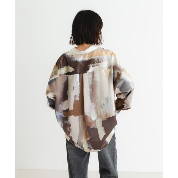 新品タグ付き　かぐれ　コットンスクエアポンチョシャツ　アーバンリサーチドアーズ 新品タグ付き かぐれ コットンスクエアポンチョシャツ アーバン