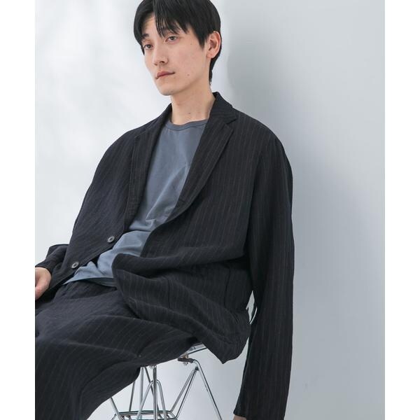 アーバンリサーチ（URBAN RESEARCH）/『セットアップ対応』new basic Wool/Linen jacket_2