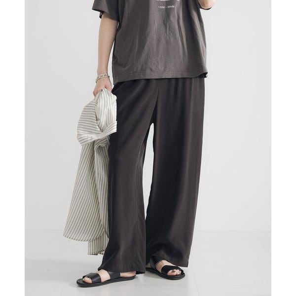 アーバンリサーチ（URBAN RESEARCH）/キュプラレーヨンイージーパンツ