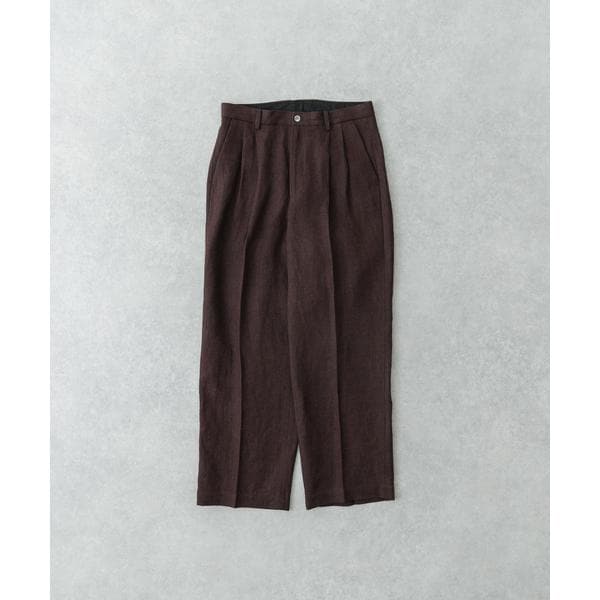 アーバンリサーチ（URBAN RESEARCH）/new basic　リネンタックスラックス