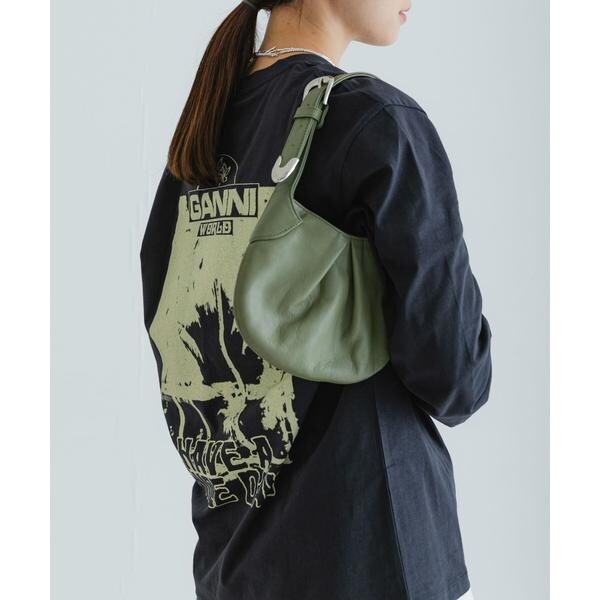 中古】プラダ PRADA ハンドバッグ ミニボストン ビーズロゴ