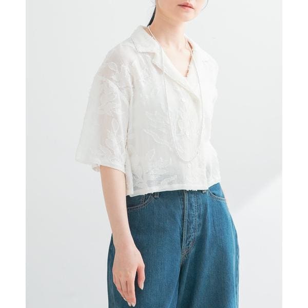 アーバンリサーチ（URBAN RESEARCH）/カラミジャガードショートシャツ