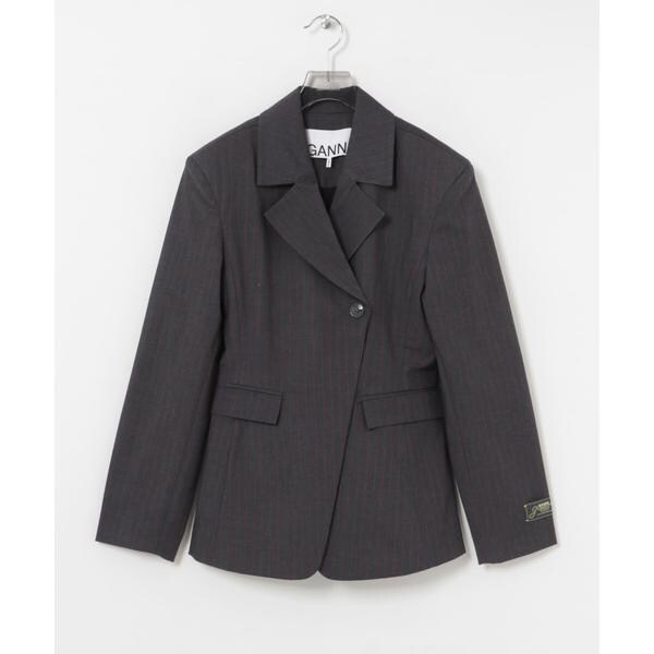 アーバンリサーチ（URBAN RESEARCH）/GANNI　Stretch Stripe Blazer