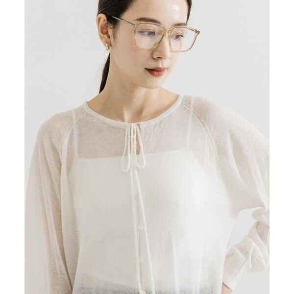 アーバンリサーチ（URBAN RESEARCH）/ヘアリーショートカーディガンの