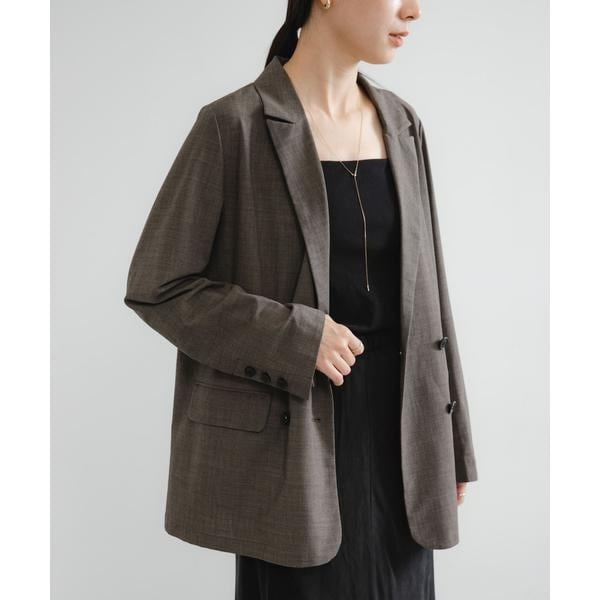 アーバンリサーチ（URBAN RESEARCH）/ウール混ダブルブレストジャケット