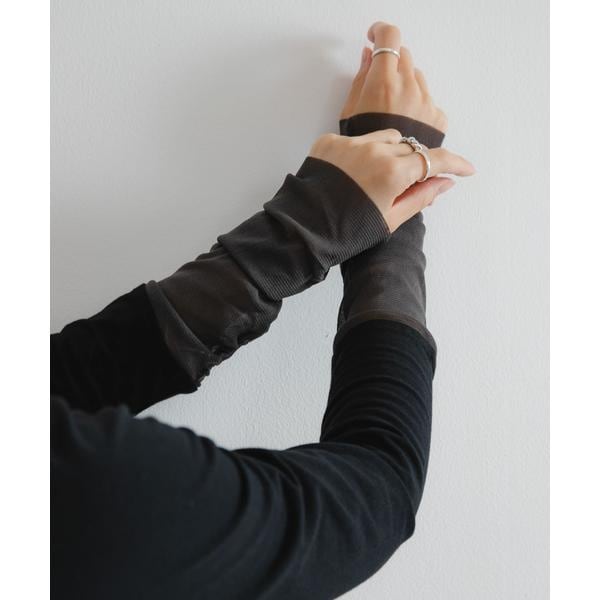 アーバンリサーチ（URBAN RESEARCH）/チュール切り替えカットソー